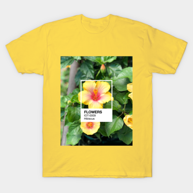 Hibiscus Pantone - Pantone - T-Shirt