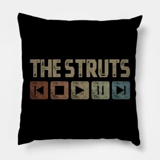 The Struts Control Button Pillow