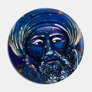 Averroes Dark Night Portrait | Averroes Artwork 5 Pin