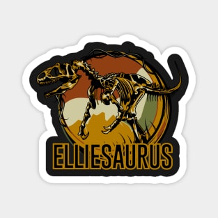 Elliesaurus Ellie Dinosaur T-Rex Magnet