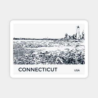 Connecticut USA Magnet
