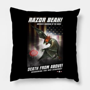 Razor Beak! Pillow