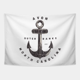 Avon, NC Summertime Vacationing Big Anchor Tapestry