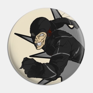 Black Flash Pin