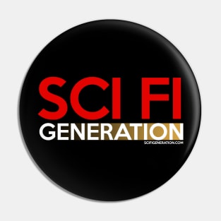 Sci Fi Generation (dark shirts logo) Pin