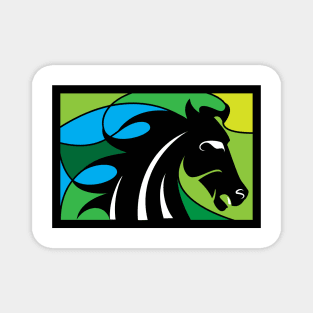 Horse Silhouette Magnet