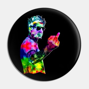 Anthony Bourdain WPAP Pin