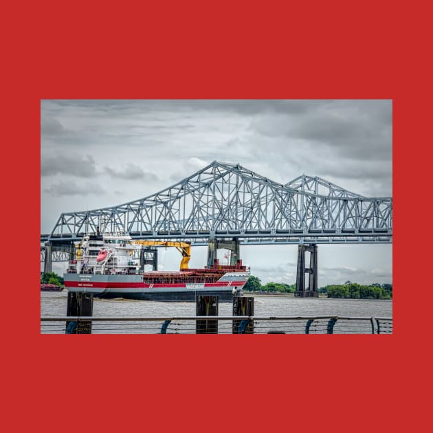 Wagenborg On the Mississippi River New Orleans by Debra Martz by Debra Martz