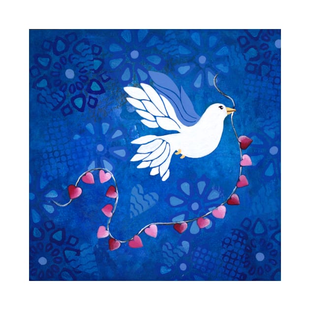 Bird Of Peace by Lisafrancesjudd