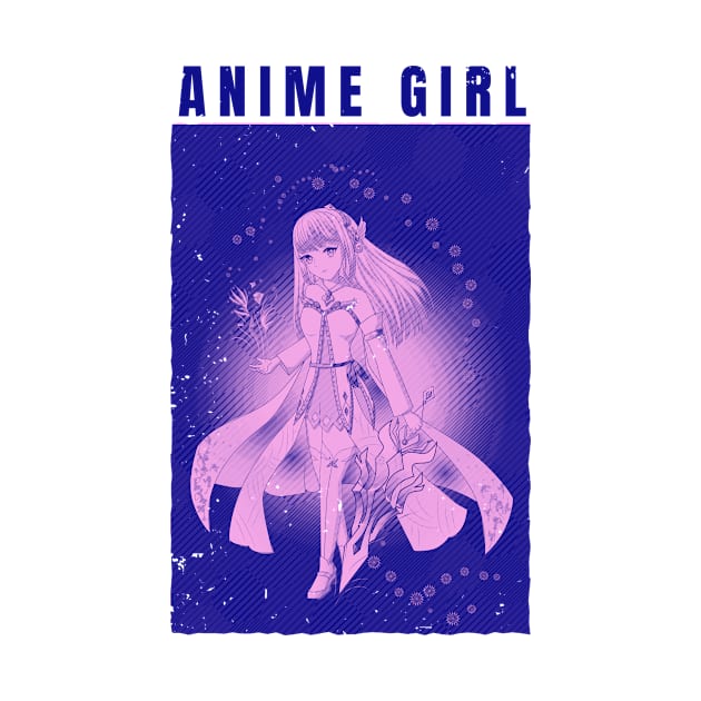 Anime Girl by Mad Art