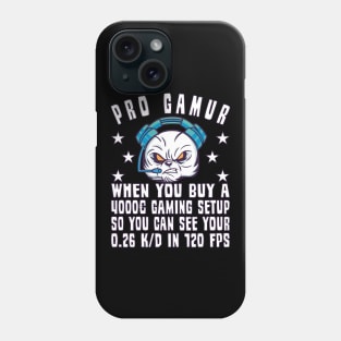 Gamer Gaming Progamer Setup Game Gambling FPS Phone Case