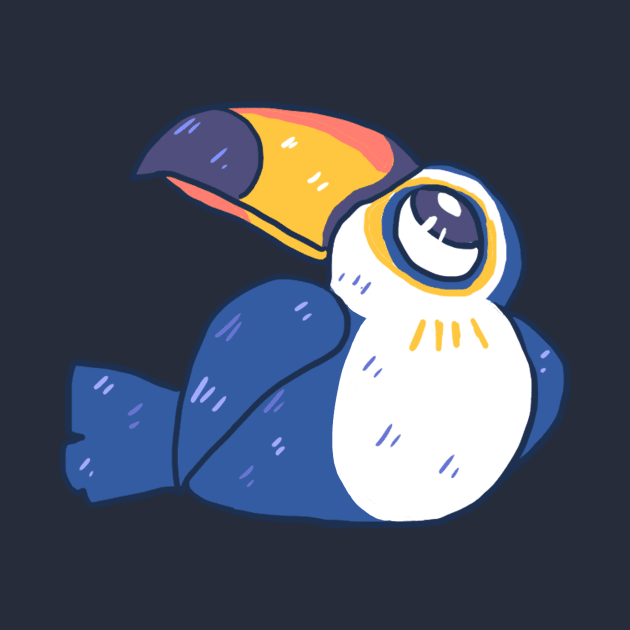 Cute Chubby Toco Toucan by sky665