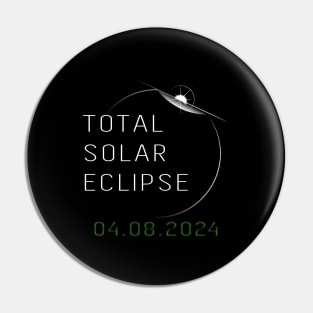 total solar eclipse 2024 Sticker Pin