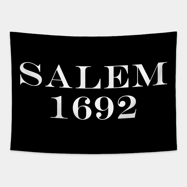 Simple Salem 1692 Spooky Scary Witch Witches Tapestry by Mellowdellow