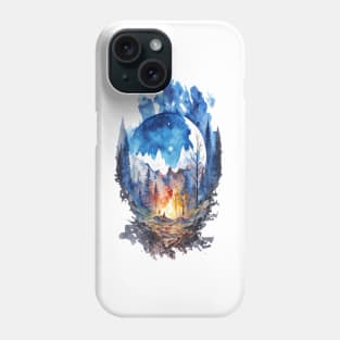 Mountain and the forest Phone Case