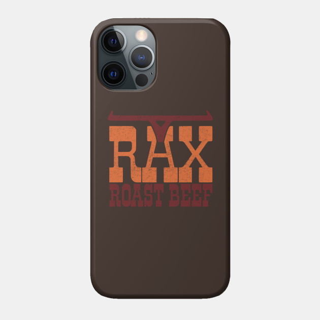 Distressed Rax Restaurants - Rax - Phone Case