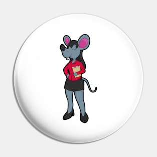 Mouse as Secretary with Notepad Pin