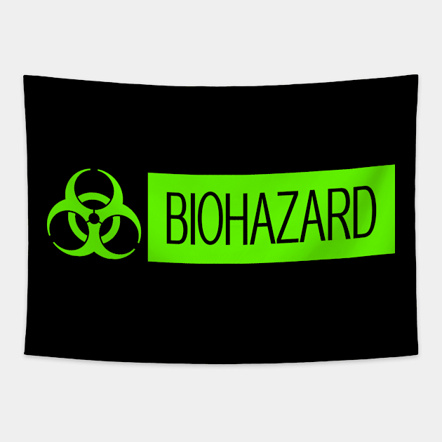 Biohazard Tapestry by Jared S Davies