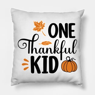 One thankful kid Pillow