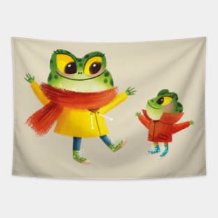 Frog Fun Tapestry