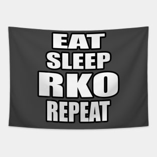 Eat Sleep RKO Repeat Trending Tapestry