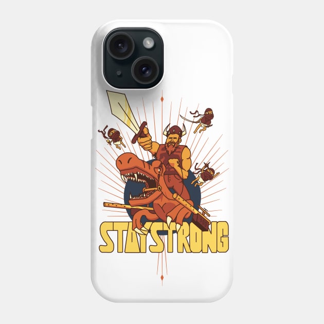 Ellohime's Exclusive Stay Strong Design Phone Case by Ellohime