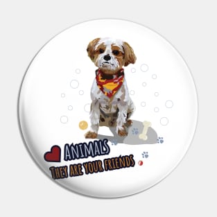 For puppy lovers  - Sweet Bichon Pin