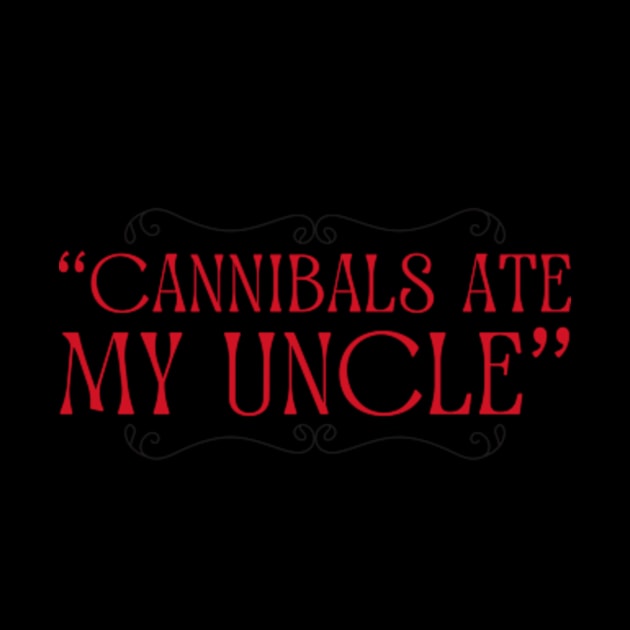 Biden Cannibals Ate My Uncle Shirt by Surrealart