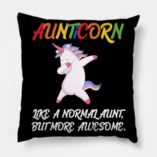 Aunticorn like a normal Aunt Pillow