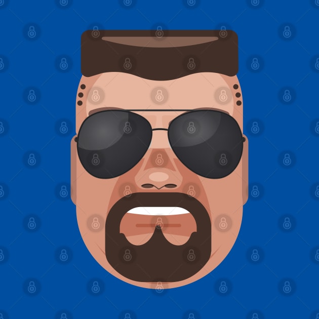 Big Bossman Head by FITmedia