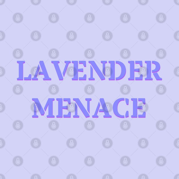 Lavender Menace Inspired by the 70s Lesbian Rights Movement by TJWDraws