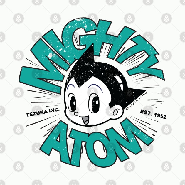 MIGHTY ATOM - Vintage Astro Boy Est. 1952 | Radial Design by SALENTOmadness