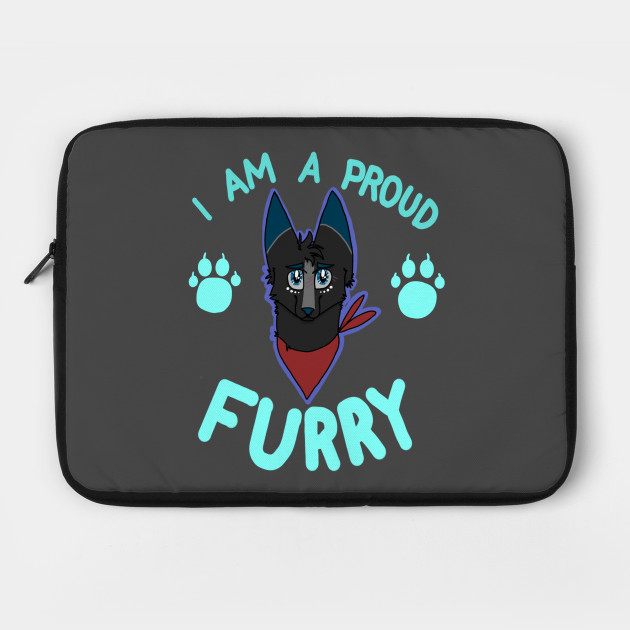 furry laptop case