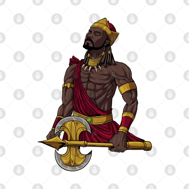 God of the Yoruba religion - Shango by Modern Medieval Design