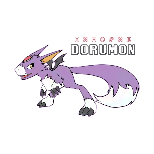 Digimon Dorumon by Kaiserin