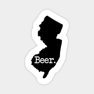 New Jersey Beer NJ Magnet