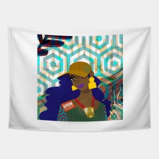 Afropunk Girl 2 Tapestry