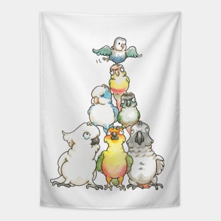 Bird Pile Tapestry