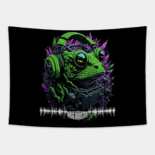 TECHNO FROG RAVE Tapestry