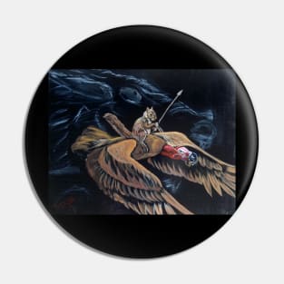 Dreaming of flying with dragons Pin