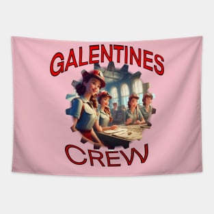 Galentines crew Tapestry