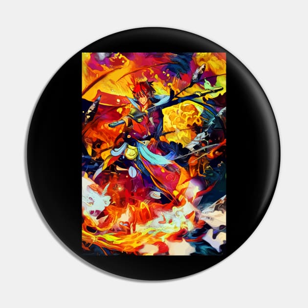 scarlet boy Pin by hustlart