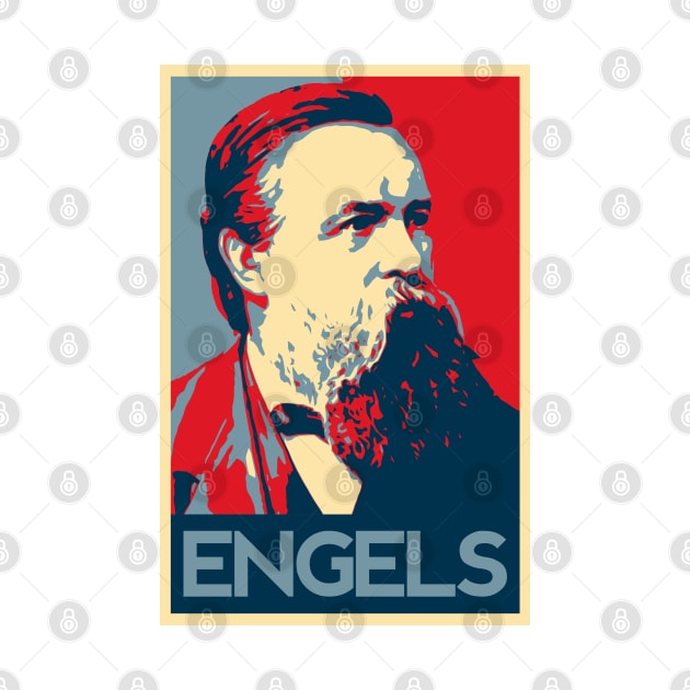 Engels 'Hope' Poster by KulakPosting