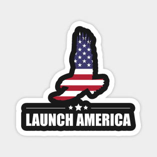 LAUNCH AMERICA Magnet