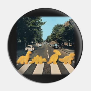 Dinosaur chicken nuggets - nuggie road Pin