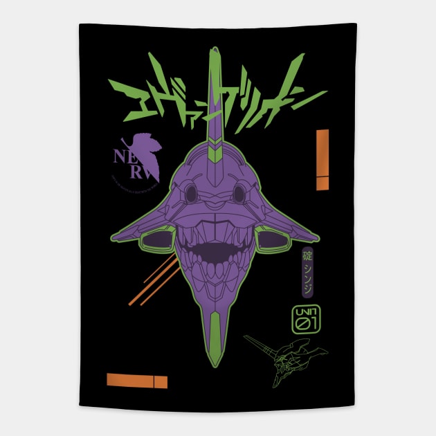 Unit 01 Tapestry by Jelly89