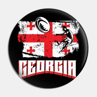 Rugby Georgia Pin