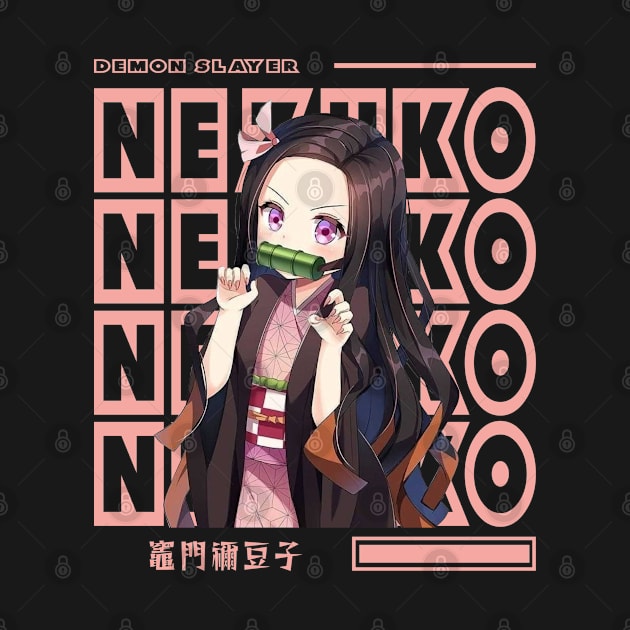 Nezuko Kamado by Hyndk Art