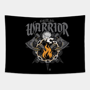 Sheamus Celtic Warrior Flame And Chains Epic Tapestry