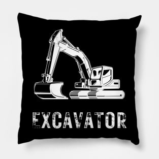 excavator Pillow